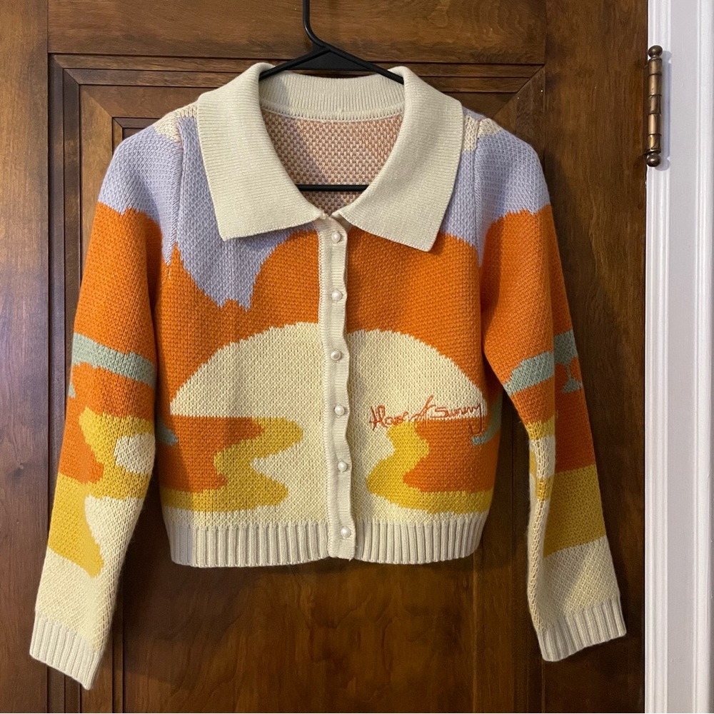 House of Sunny button down cardigan - size medium